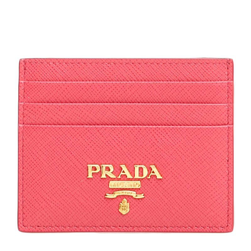 Prada 普拉达 女士粉红色牛皮钱包 1mc025-qwa-f0505