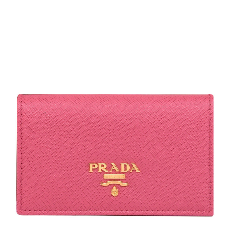 Prada 普拉达 粉红色牛皮女士卡包 1mc122-qwa-f0505